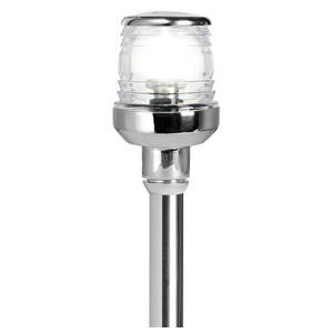 Foldable led light pole 360° inox 60 cm